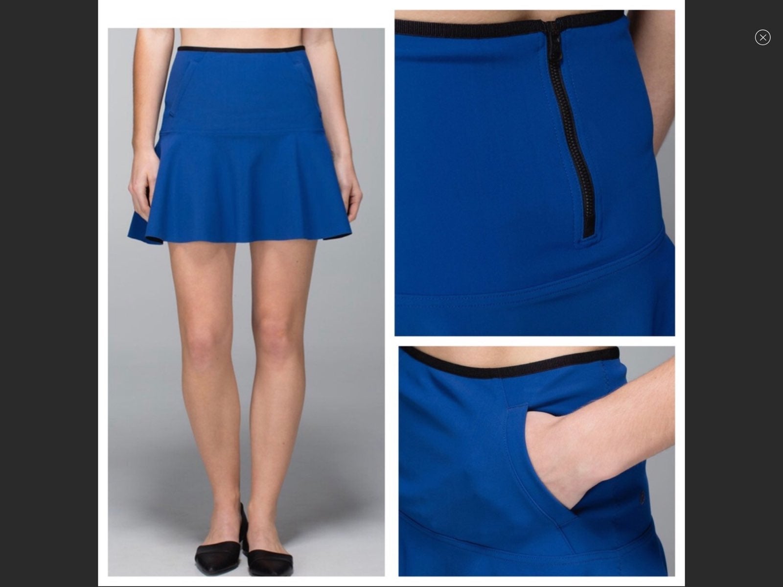 Lululemon Get It On Skirt Skater 8