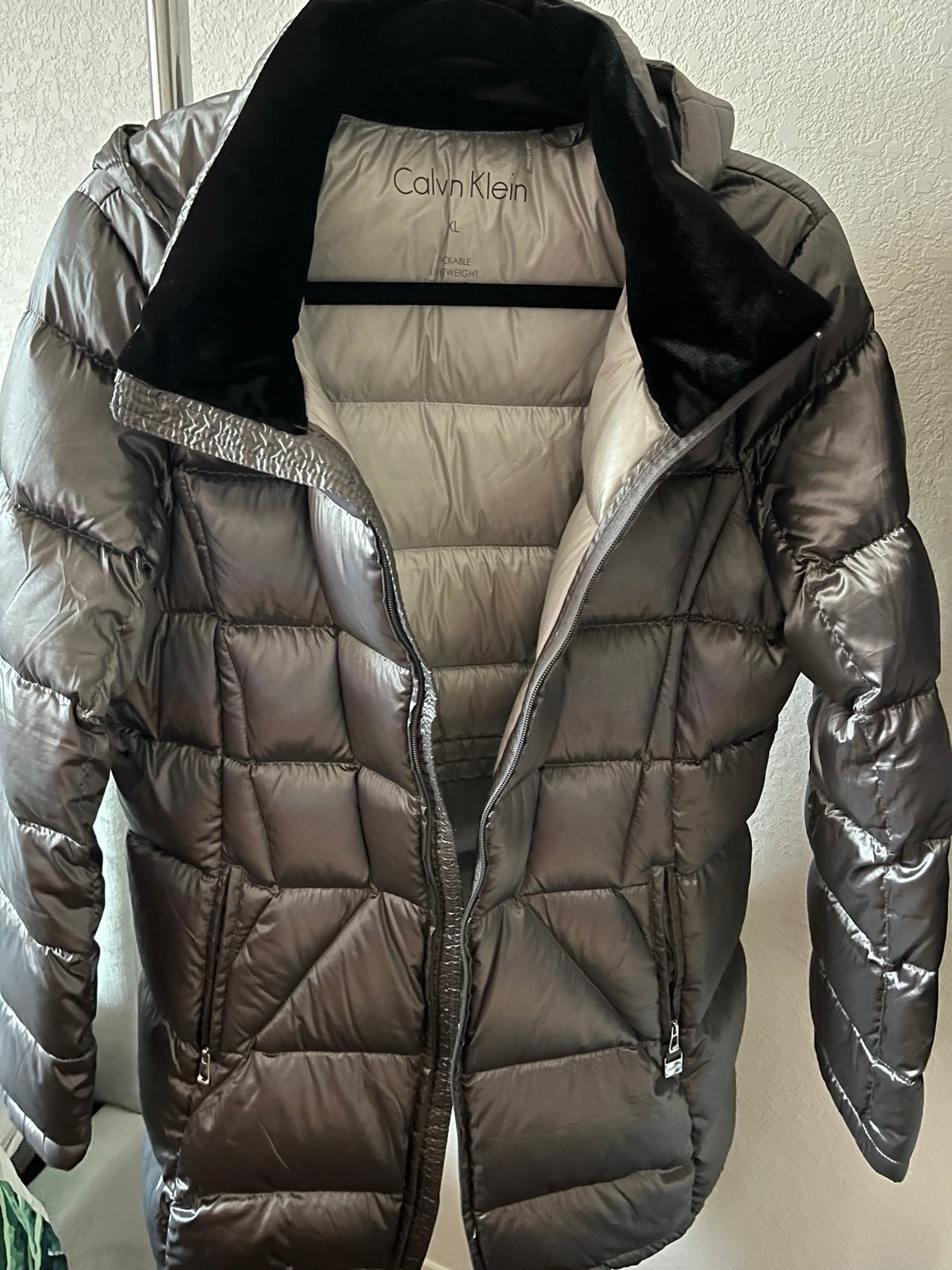 Calvin Klein Long coat puffer