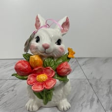 Blue Sky Easter Bunny Decor