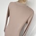 Enza Costa Womens Viscose Rib Cardigan Midi Long Sleeve Dress NEW Sz S Oatmeal