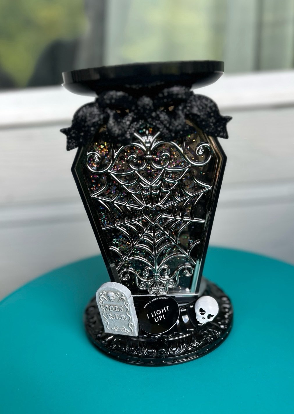 Halloween Light Up Coffin Water globe by BBW