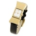 Carlyle Patent Leather and Gold Watch