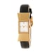 Carlyle Patent Leather and Gold Watch