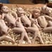 Unfinished vintage porcelain dolls