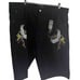 Size 46 Finest Thread Luxury Goods Black Men Bermuda Shorts Slim Fit
