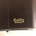 Vintage Saddler by Bosca Leather Covered Flask NIB