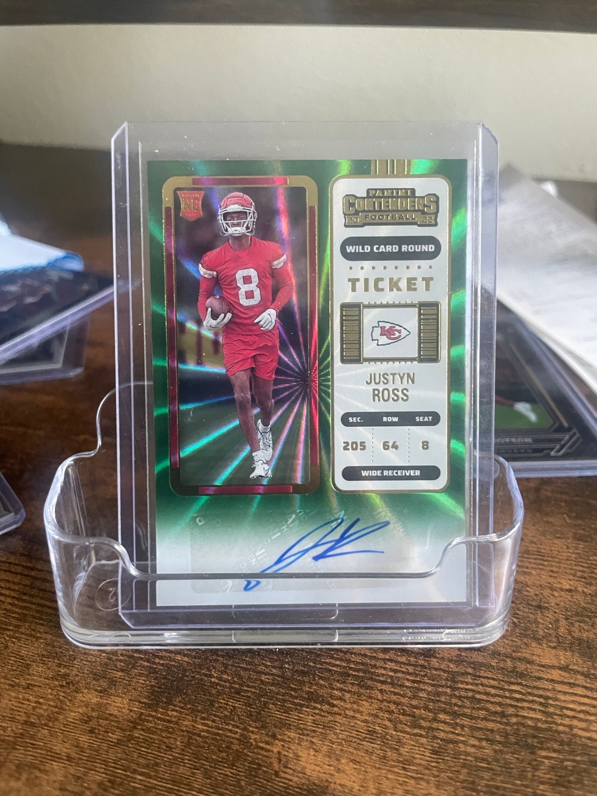 Justyn Ross contenders wildcard auto