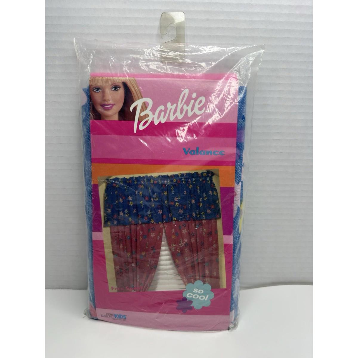 Barbie Valance 84 x 15 Home Fashions Kids Dan River VINTAGE 2001 Made In USA