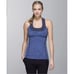 Lululemon Women's Size 6 Lion Space Cadet Blue Scoop Neck Yoga Tank Top
