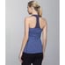 Lululemon Women's Size 6 Lion Space Cadet Blue Scoop Neck Yoga Tank Top