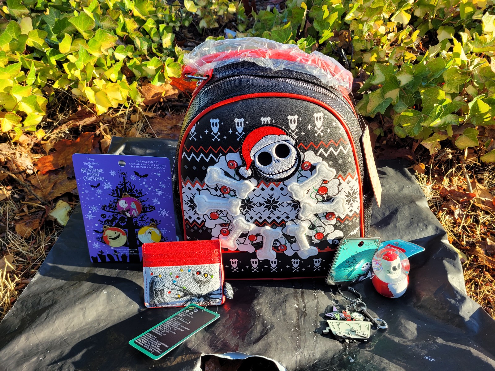 The Nightmare Before Christmas Jack Skellington Christmas Sweater Mini Backpack