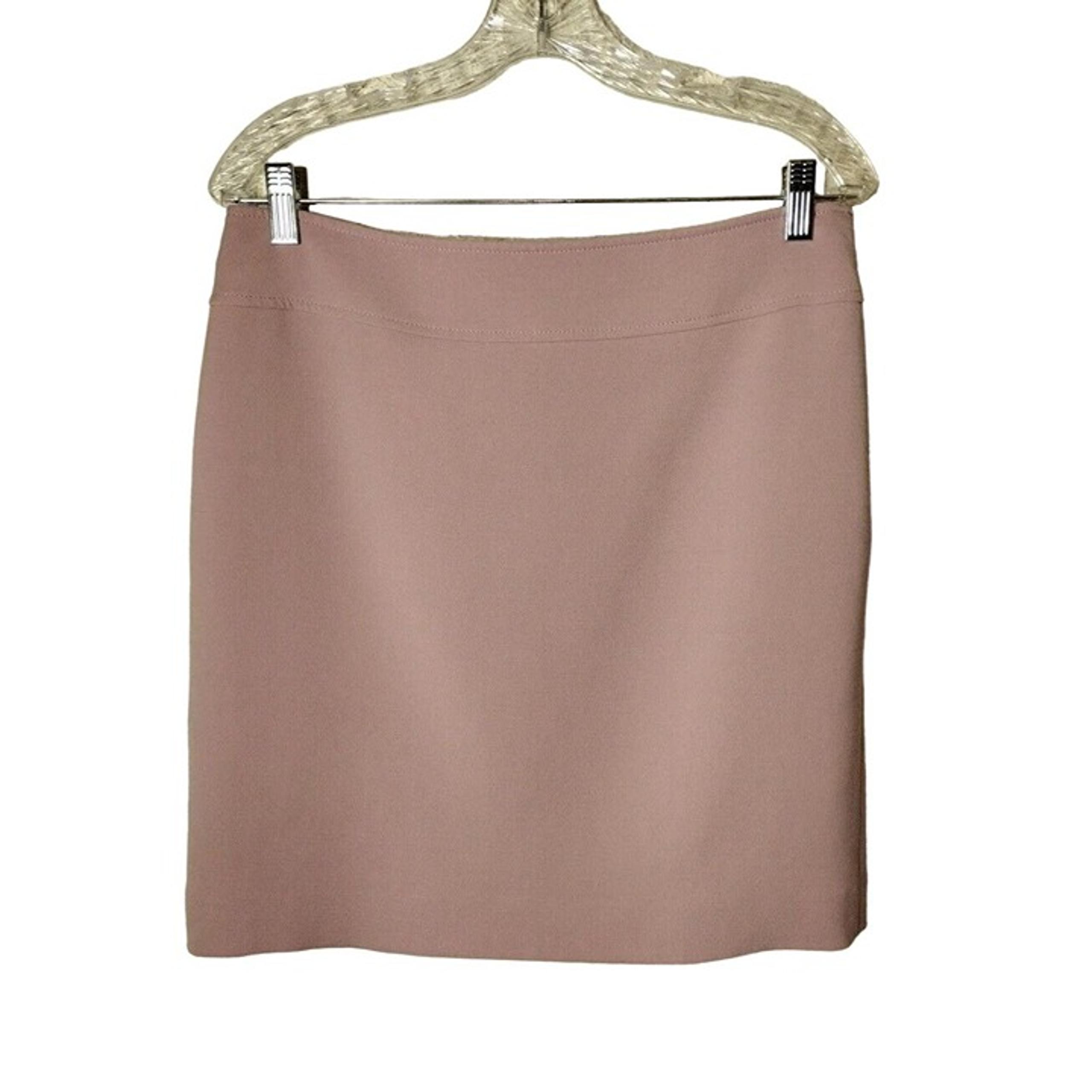 Tahari Skirt 8 Mini Lavender Side Zip