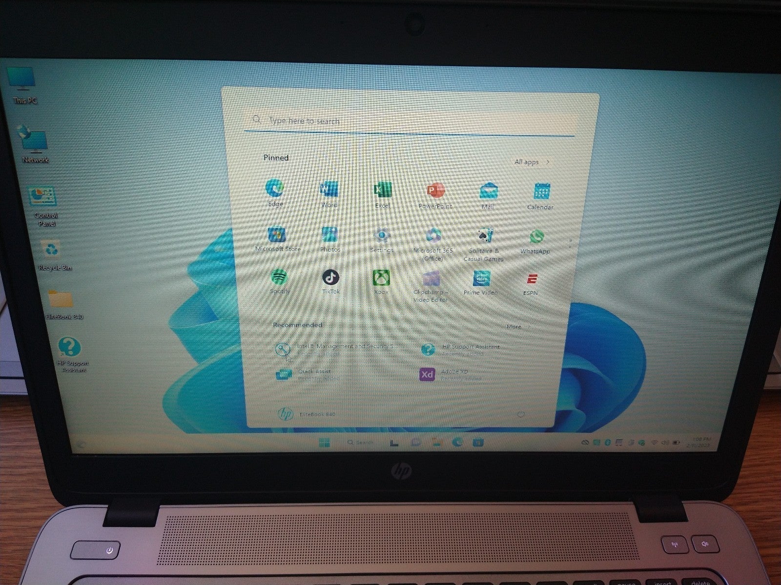 HP EliteBook G2 w/Intel i5 (5th Gen), 500GB HDD, 16GB cheapest Ram Bluetooth Miracast