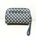 TORY BURCH Geo Logo Essentials Pouch with Removable Strap Navy Geo Allover