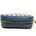 TORY BURCH Geo Logo Essentials Pouch with Removable Strap Navy Geo Allover