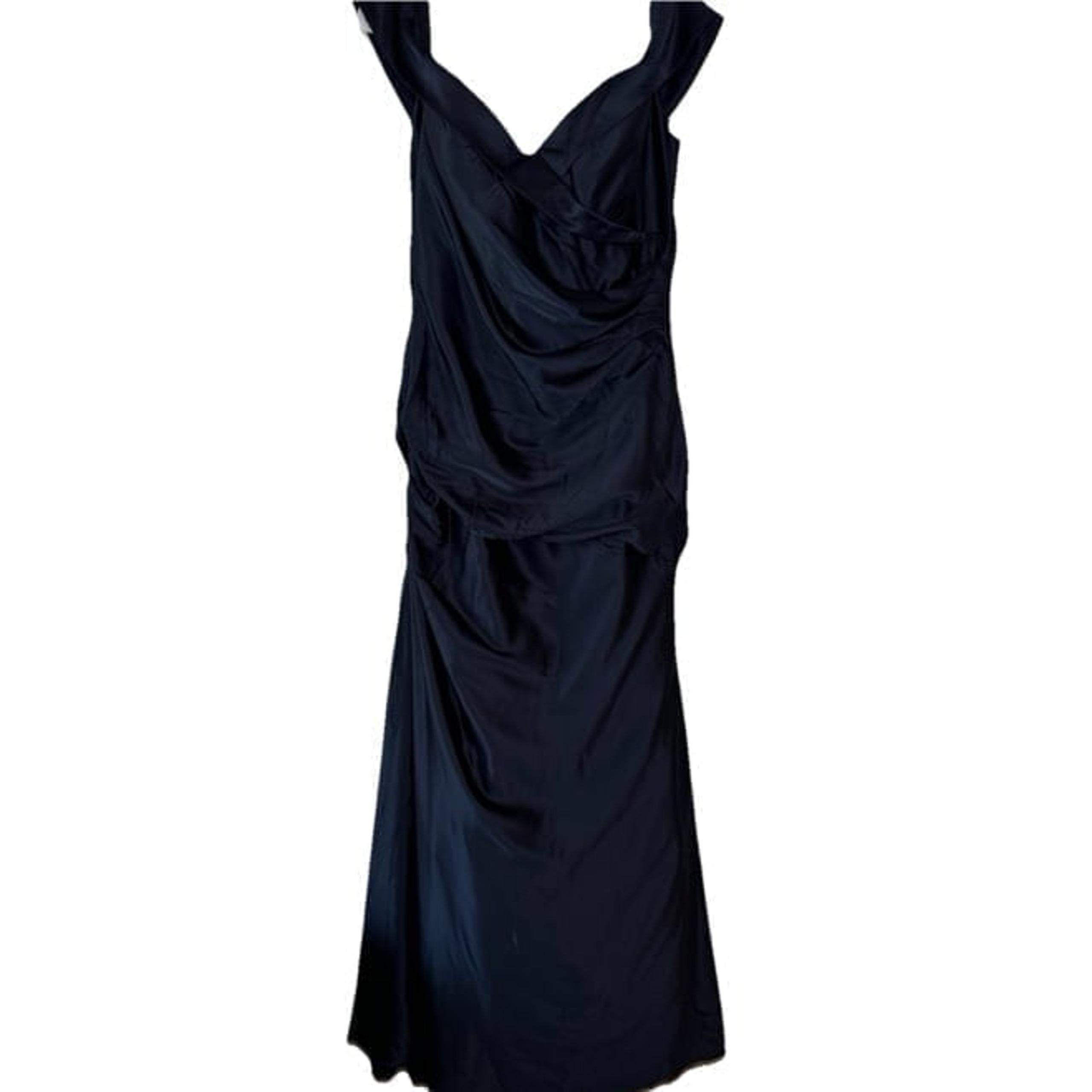 La Femme Off the Shoulder Gown