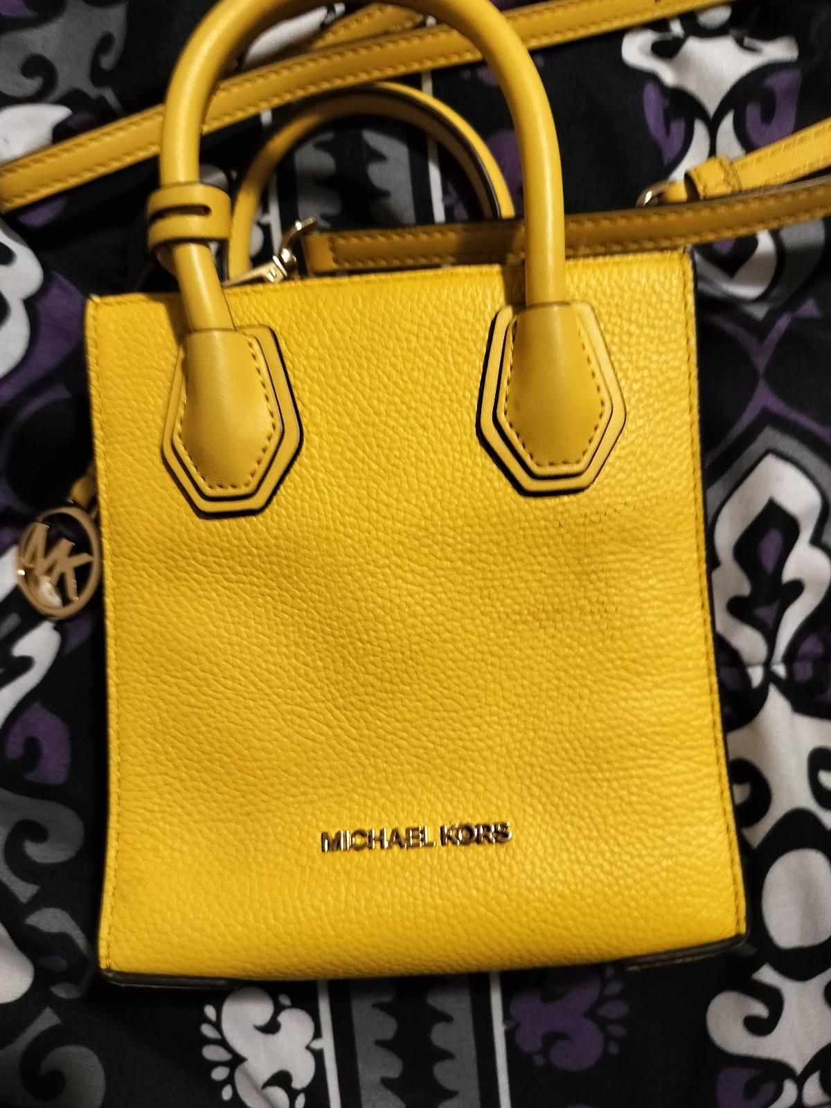Extra small Yellow Michael Kors purse