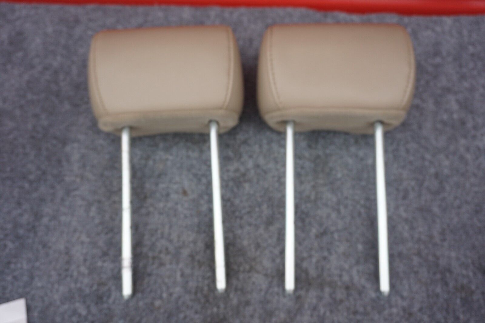 2004-2008 Ford F150 RH Right LH Left Rear Leather Tan Headrest