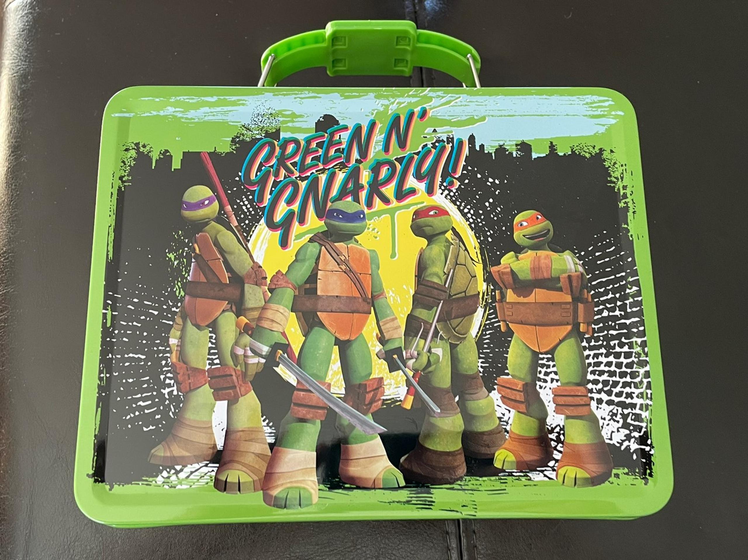 Ninja Turtle Metal Lunch Box