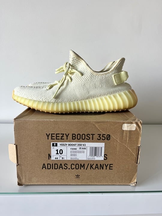 50% Off - Yeezy Adidas Boost 350 V2 in Butter - One-Day Deal-A-Palooza:£146