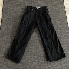 Vato Loco Jeans Adult W32L30 Black Denim Wide Leg Skater Skateboarding