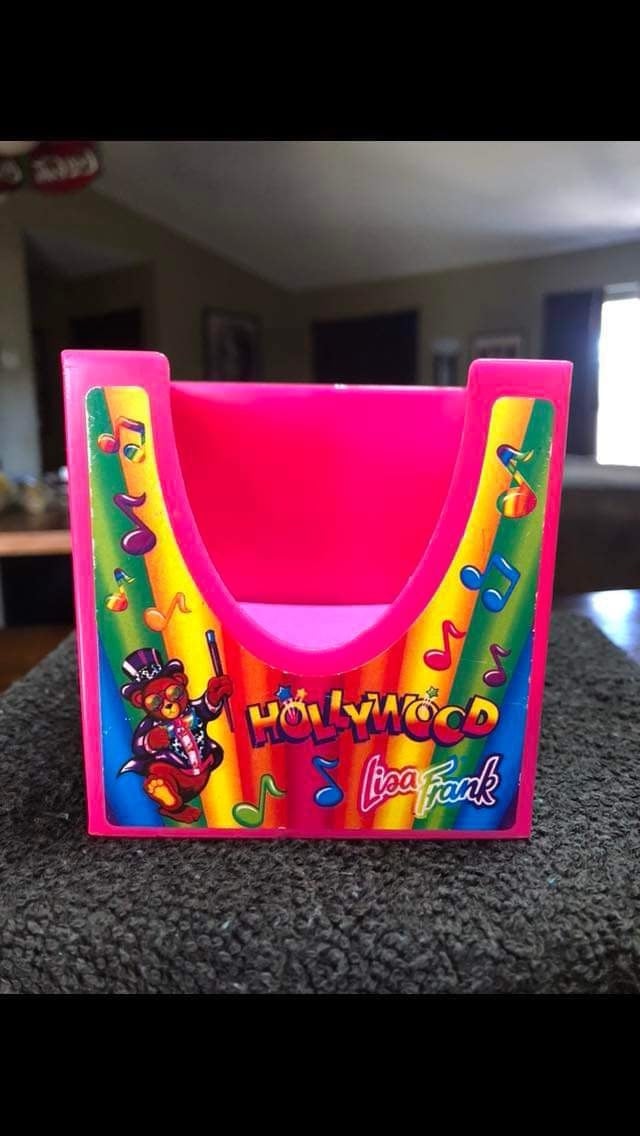 Vintage Lisa Frank Stationery Cube