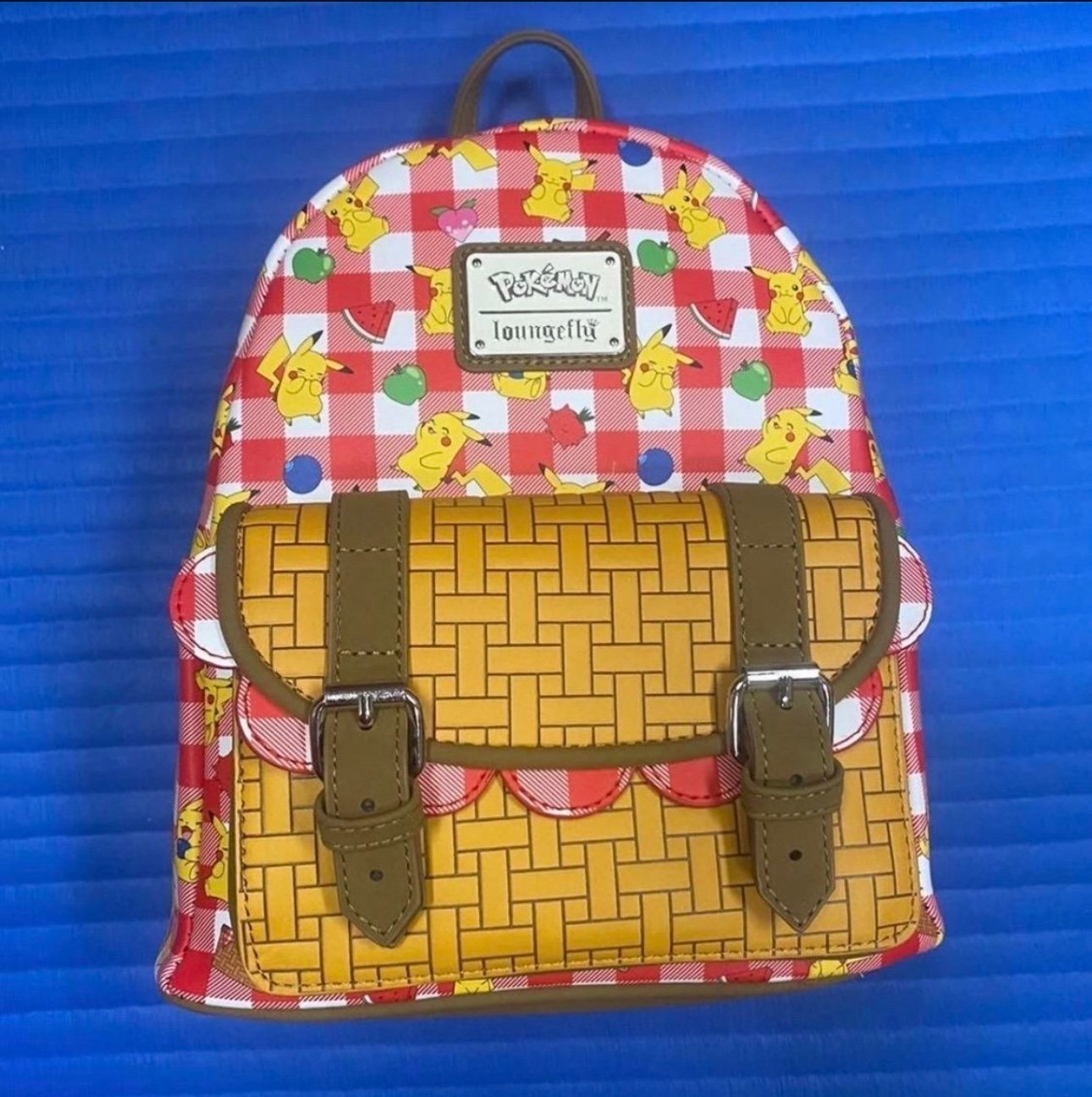 Loungefly Pokémon Pikachu Picnic Basket Mini Backpack - NWTs