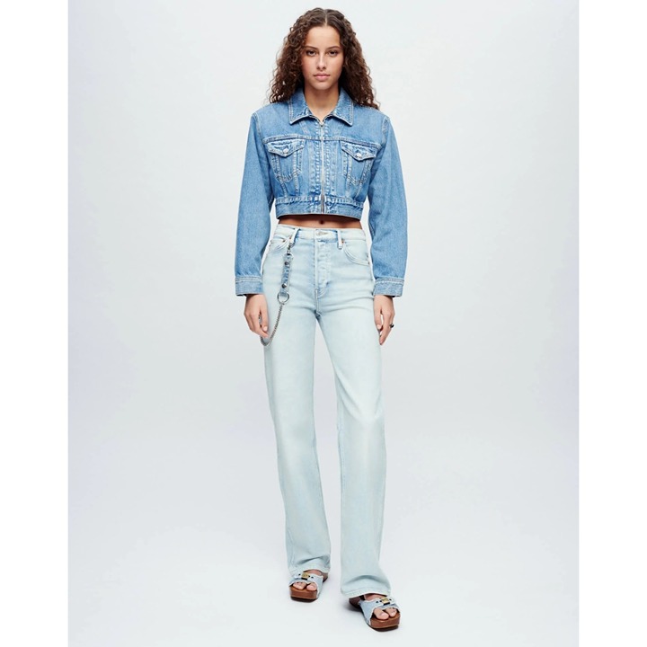 NWT RE/DONE 90S HIGH RISE LOOSE VAPOR WAVE