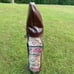 Vintage Gemini Golf Bag Made In U.S.A. Maroon Leather And Navajo Print 1995