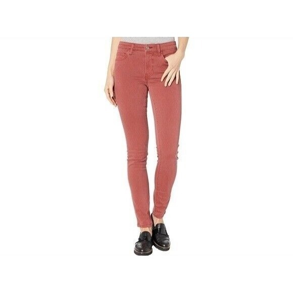 NEW! Current Elliott Original Stiletto Washed Berry Jeans Women's Size 25 Mid Ri
