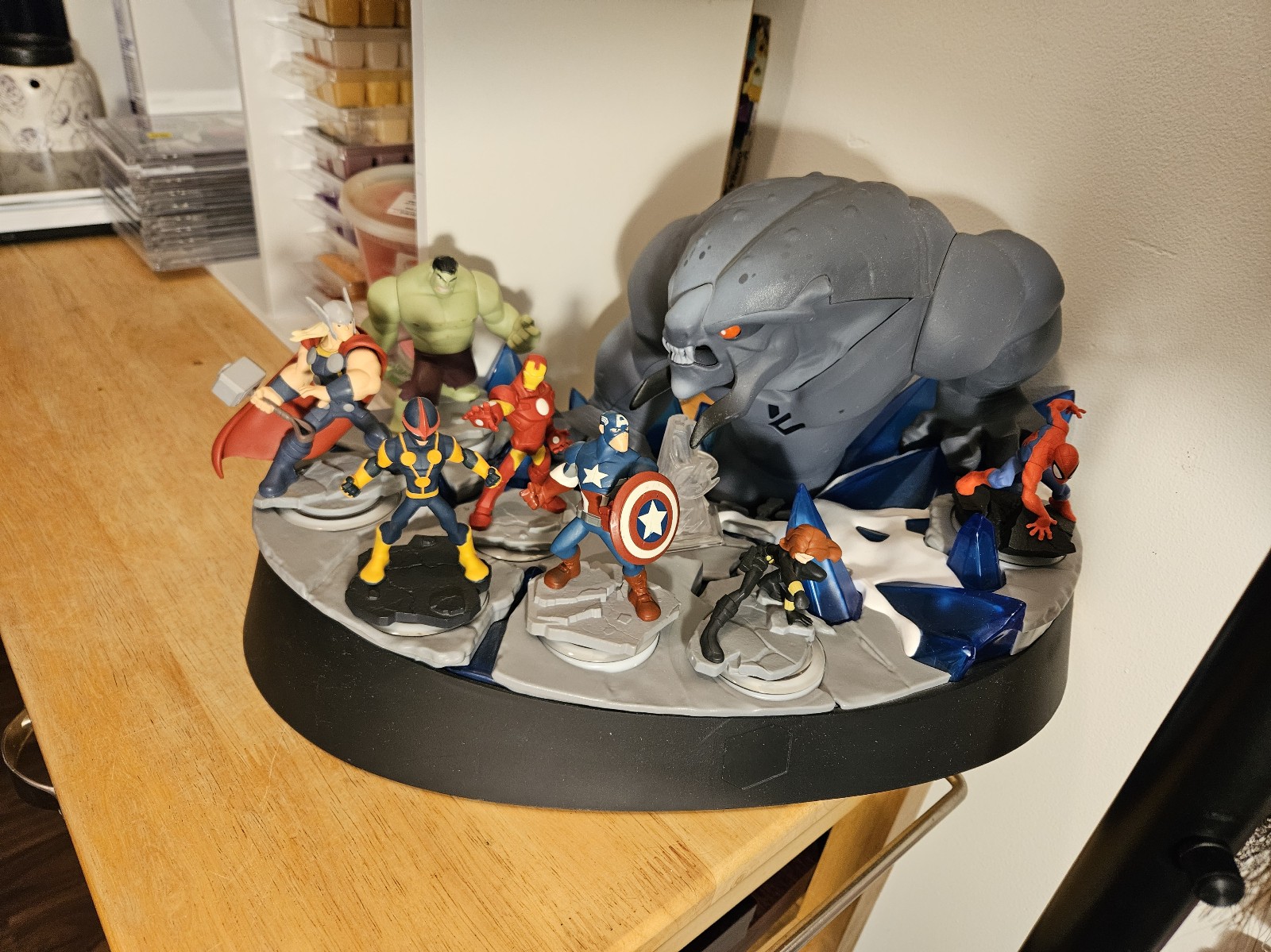 Disney infinity beast and avengers set
