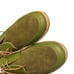 Vintage Johnny Famous Bally Style Men's Green Leather Suede Low Tops Size 11.5