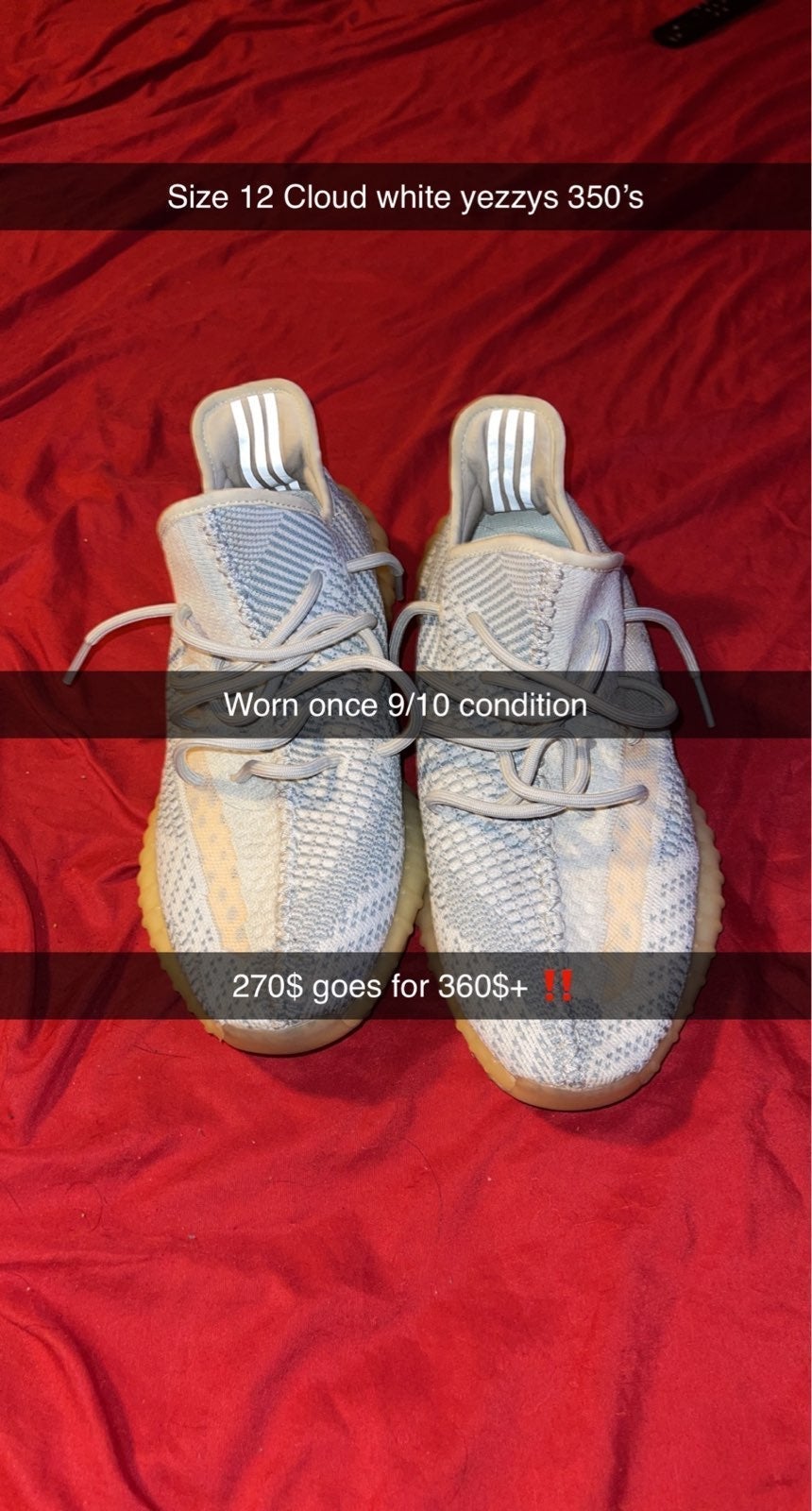 Yeezy Adidas Boost 350 V2 in Cloud White