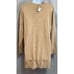 Dreamers by Debut Sweater S/M Long Sleeve V Neck High Low Hem viscose NWT