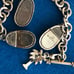 Firenza Baby Shoes Charm Bracelet Adorab