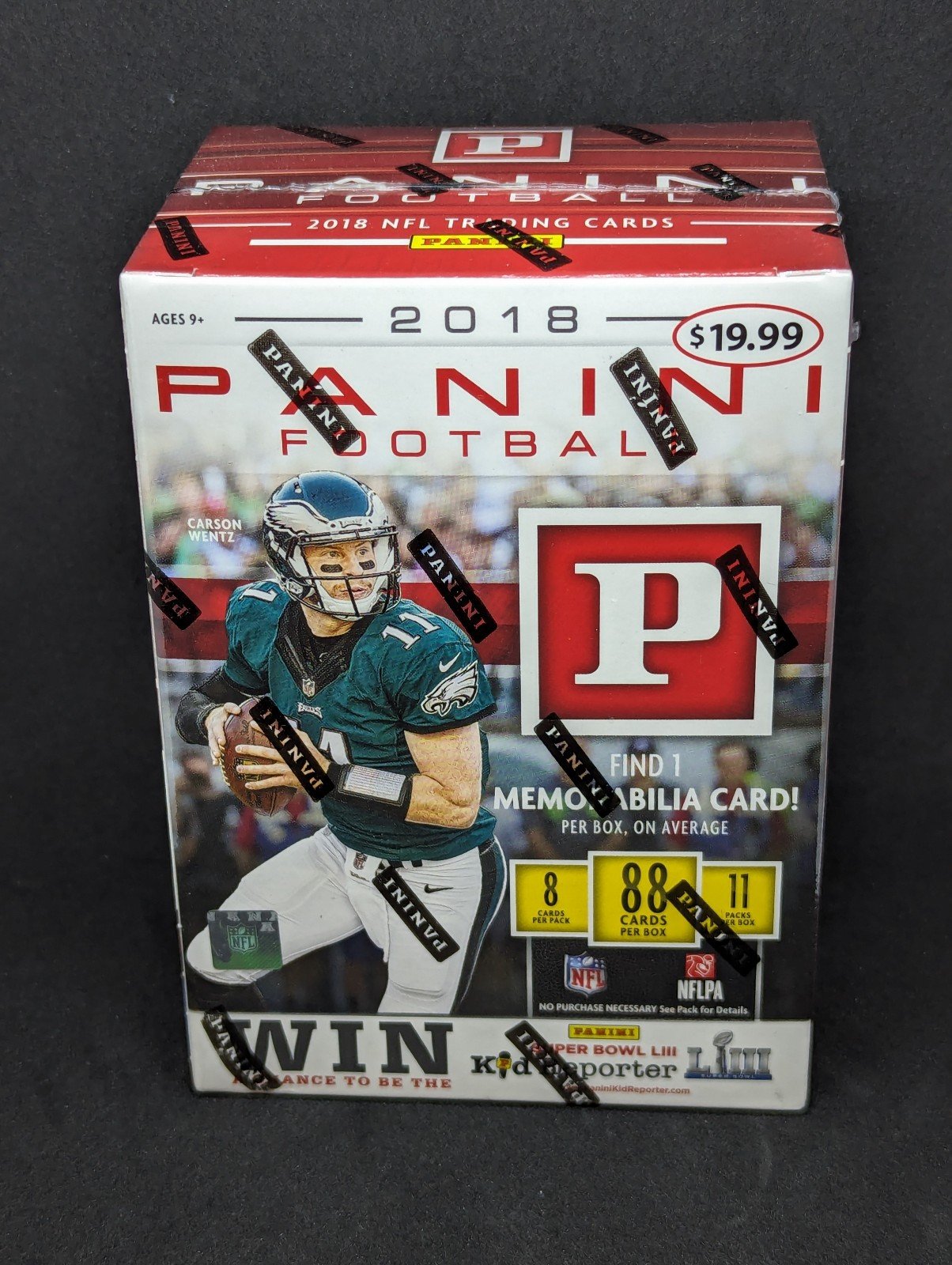 (1) 2018 Panini Football Factory Sealed Blaster Box