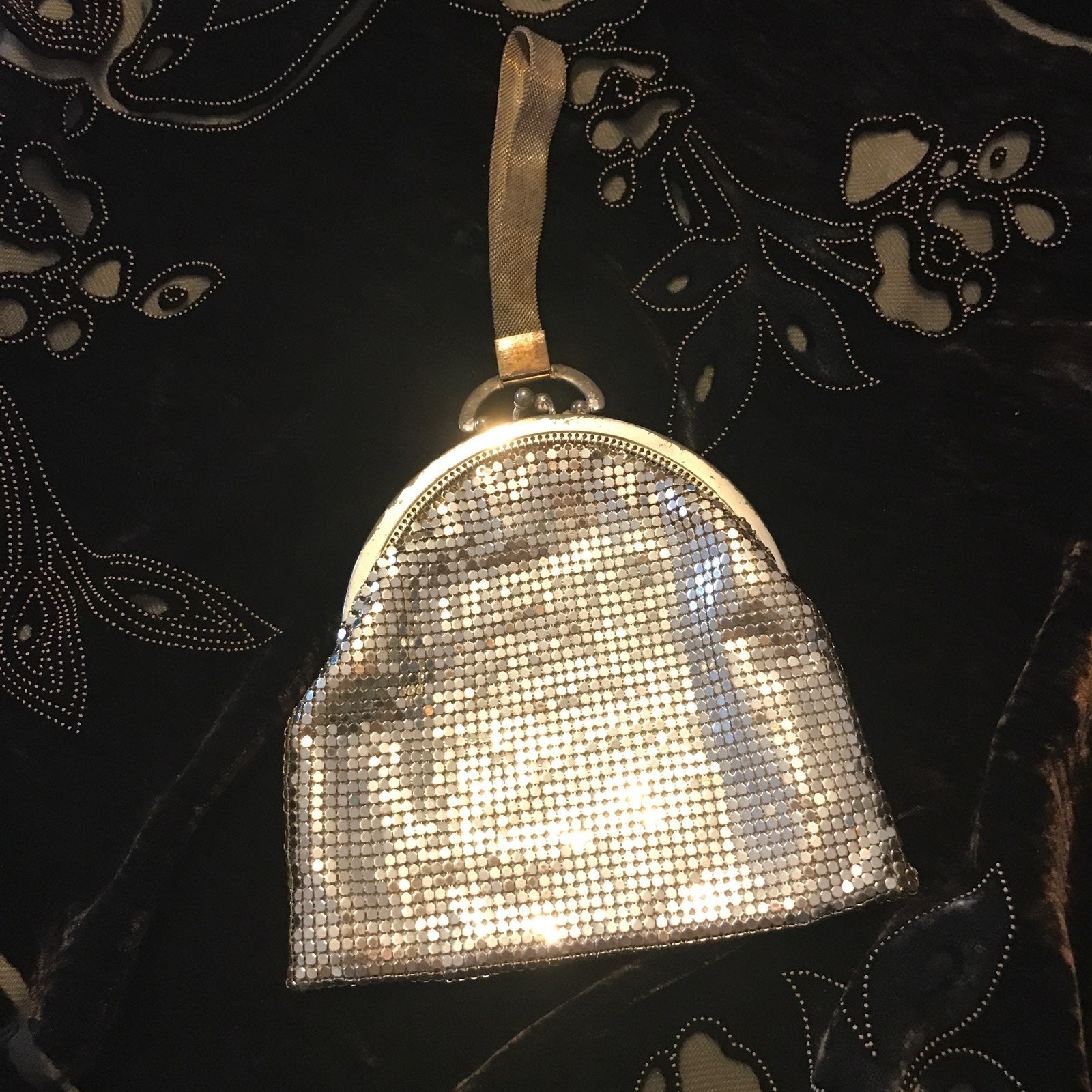 Whiting & Davis Metal Mesh Evening Bag