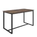 Industrial 5-Piece Dining Set w/ Backrest