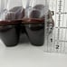 Sofft Comfort Mule Leather Clog Slip On Heel Embroidered Suede Brown Size 8.5W