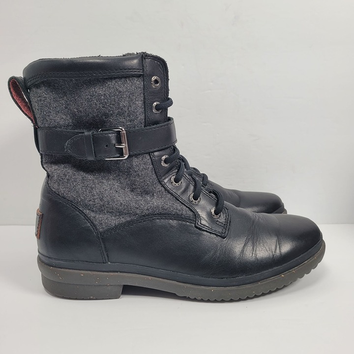 UGG Kesey Women's Black Waterproof Boots S/N1005264 US Size 8