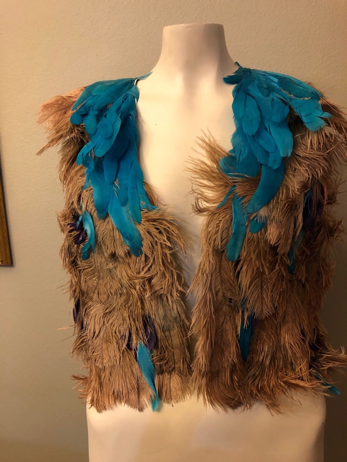 Feather Vest