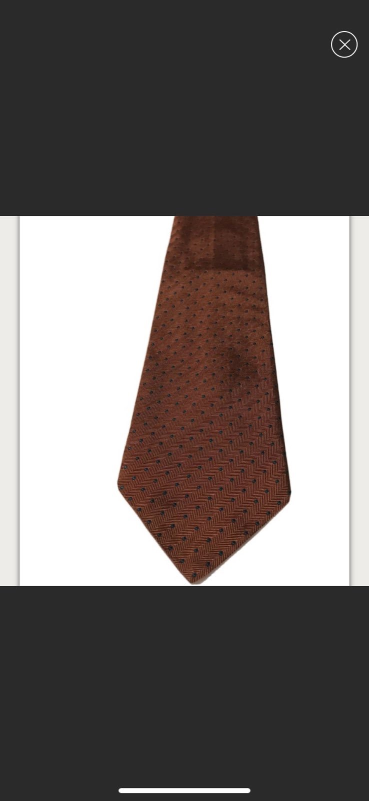 VALENTINO - Golden Brown & Blue Men's
