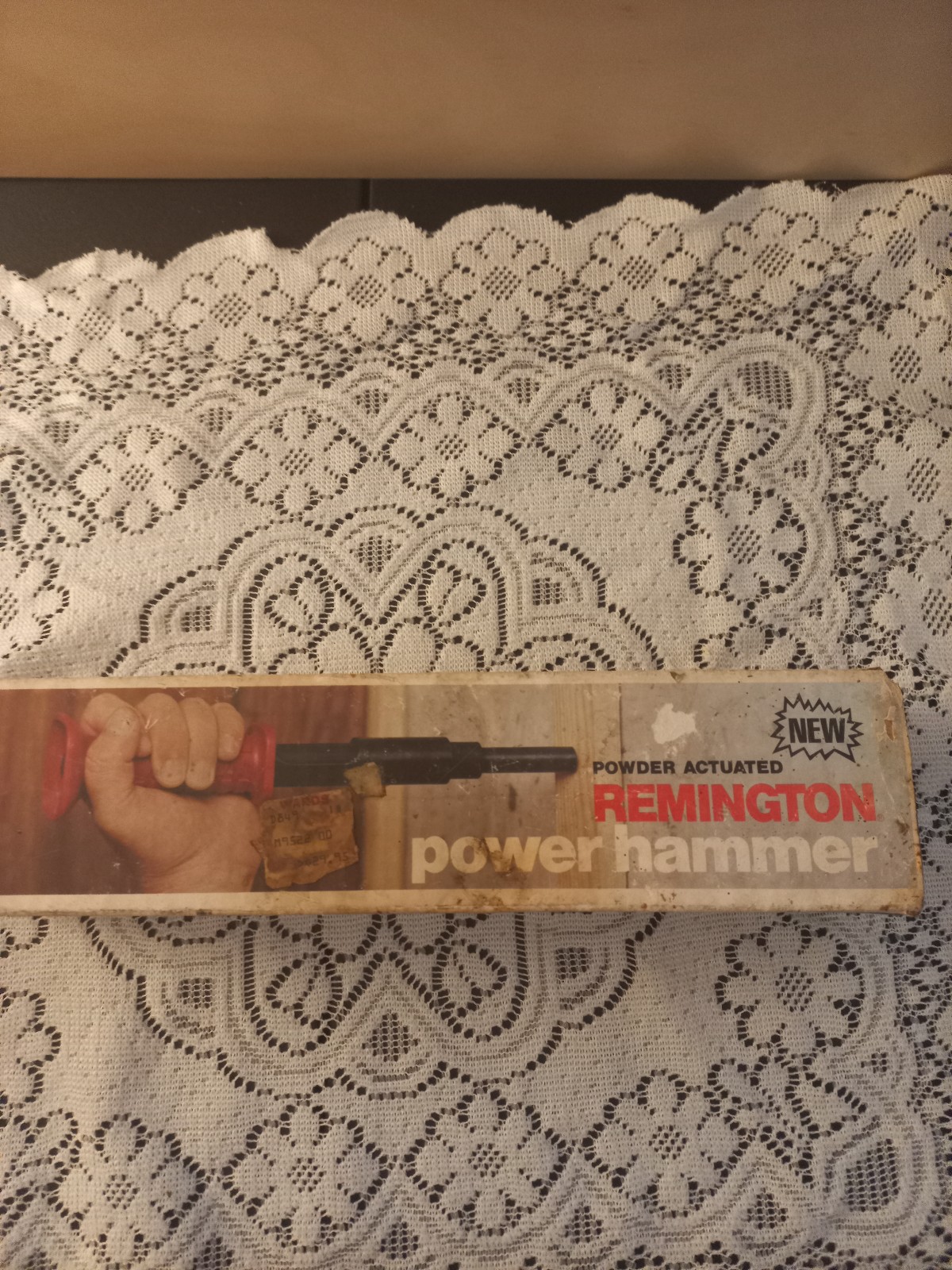 Remington Powder Actuated Power Hammer In Box W/ Fasteners And Power Loads Vtg