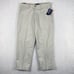 Chaps Ralph Lauren Mens 36x29 Khaki Beige Wrinkle Stain Free Twill Pants Preppy