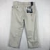 Chaps Ralph Lauren Mens 36x29 Khaki Beige Wrinkle Stain Free Twill Pants Preppy