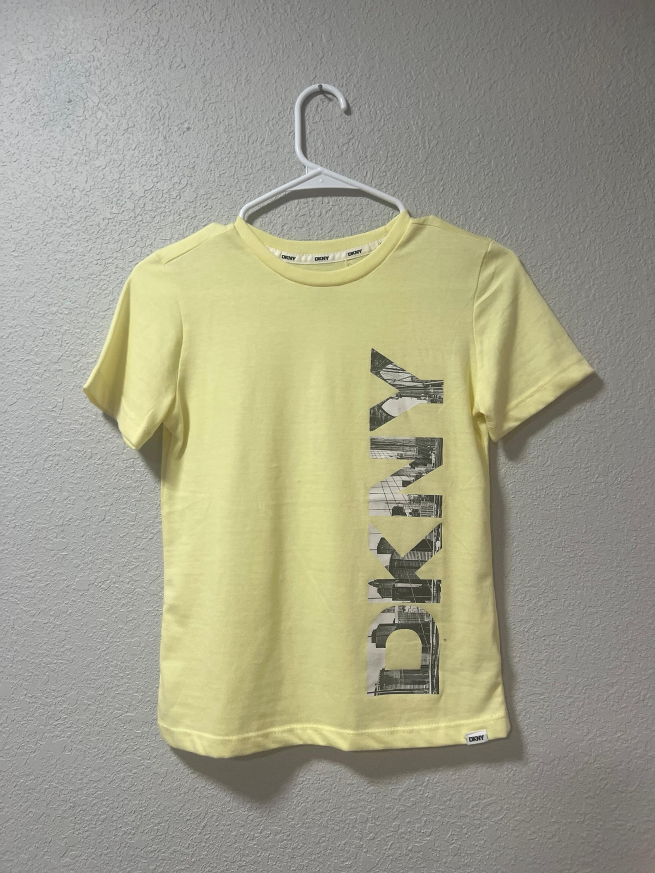 Yellow DKNY T-shirt