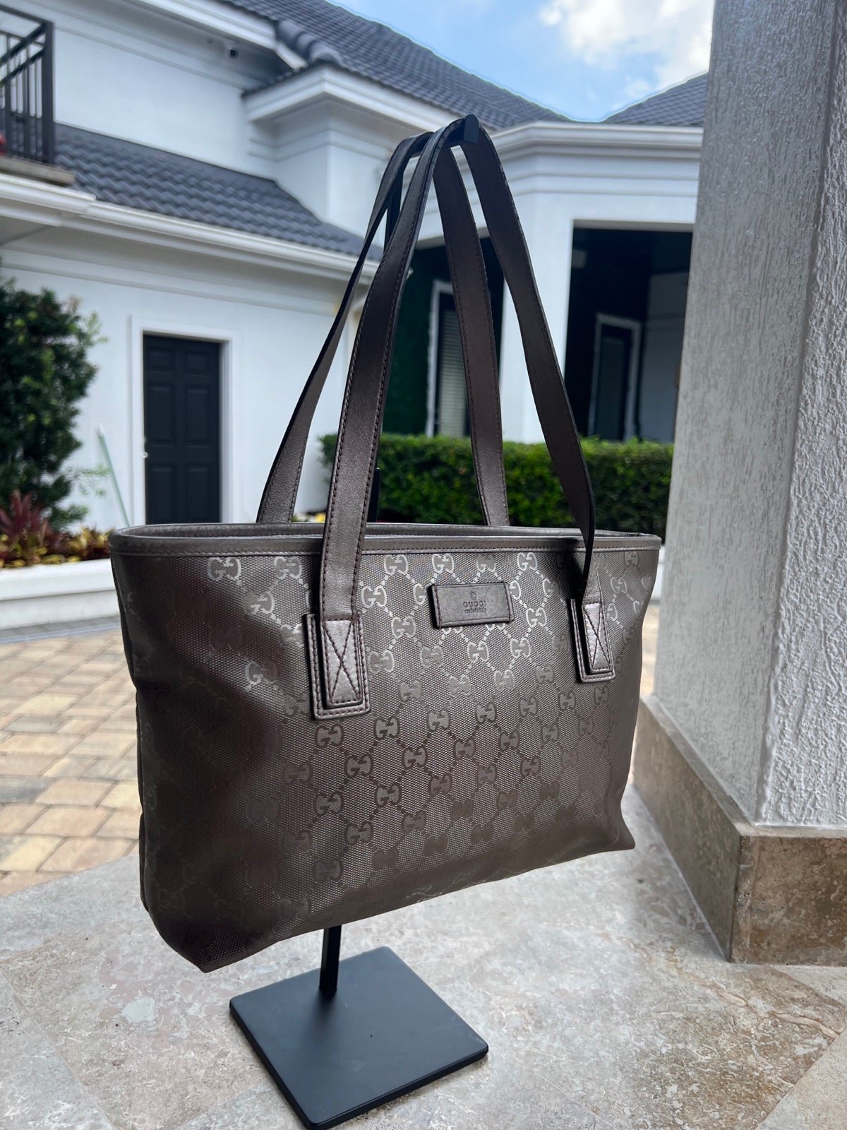 Gucci GG Original Web Tote Bag Tall – Mills Jewelers & Loan