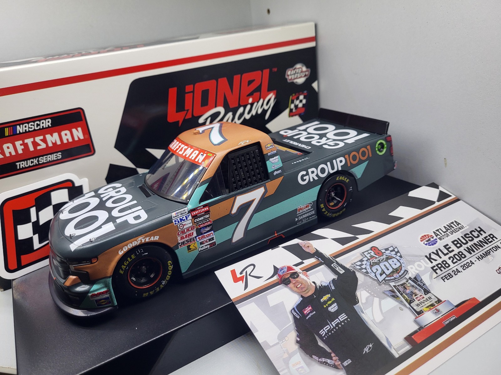 Kyle Busch 2024 Atlanta Win 1:24