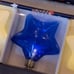 4th of July glass star lights battery operated string lights garland 35 per set