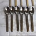 Reed & Barton Apollo Gold 18/8 Stainless Flatware 30 piece set silverware